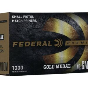 Buy Federal Premium Gold Medal Small Pistol Match Primers #100M