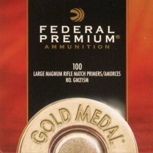 Buy Federal Premium Gold Medal Large Rifle Magnum Match Primers #215M